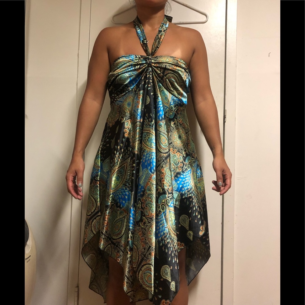 Shoreline brand dress, party pattern size M, new